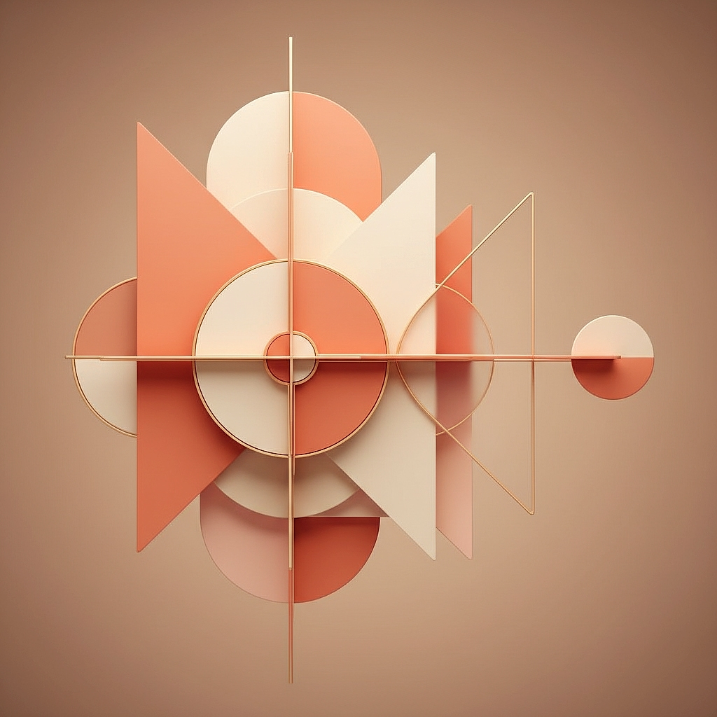 Dekorative abstrakte Grafik